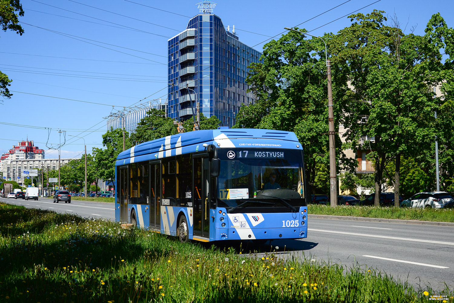 Санкт-Петербург, Тролза-5265.08 «Мегаполис» № 1025