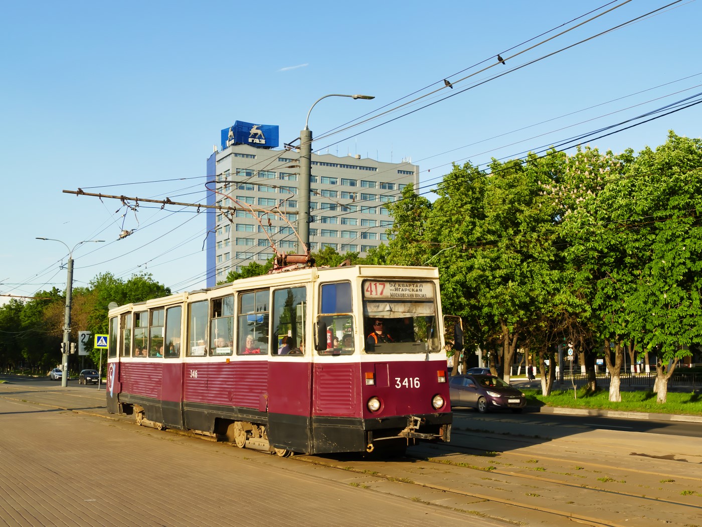 Нижний Новгород, 71-605 (КТМ-5М3) № 3416