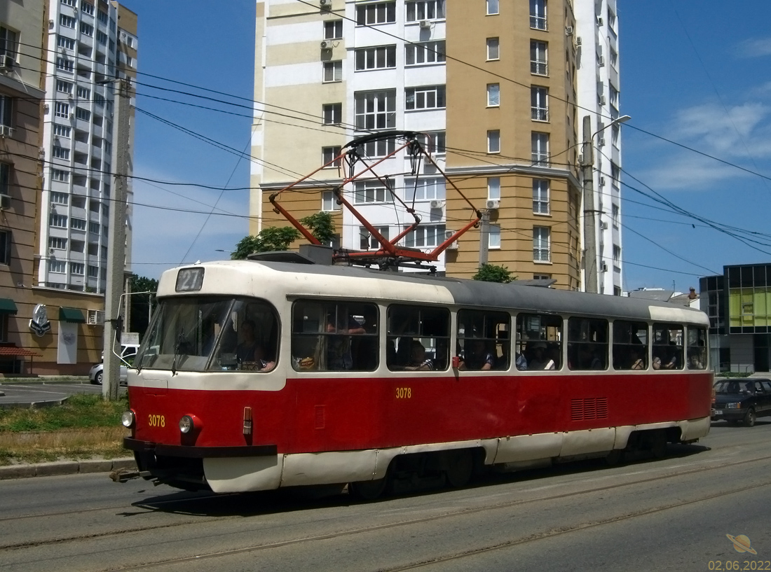 Charkov, Tatra T3SUCS č. 3078