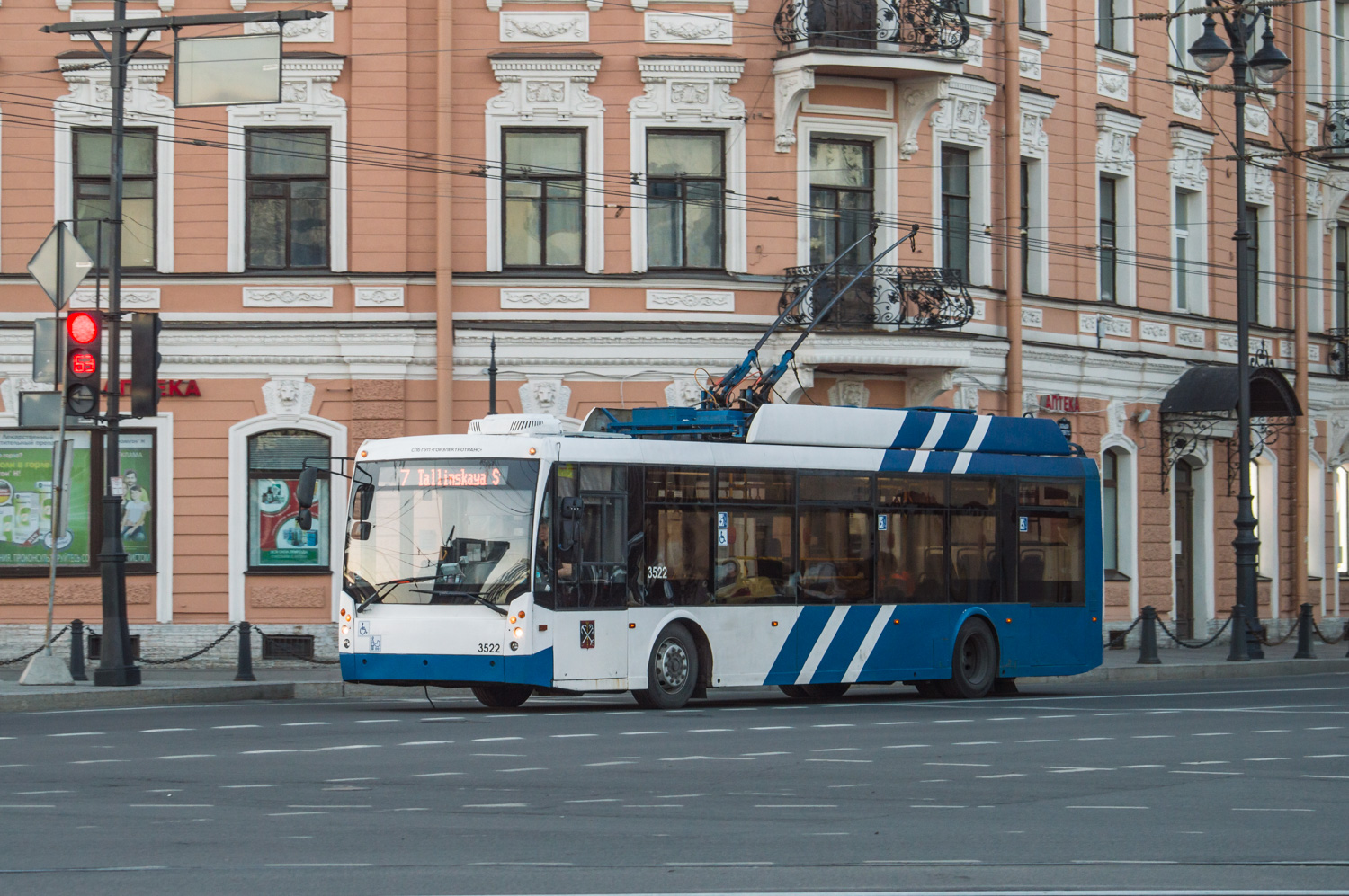 Санкт-Петербург, Тролза-5265.00 «Мегаполис» № 3522