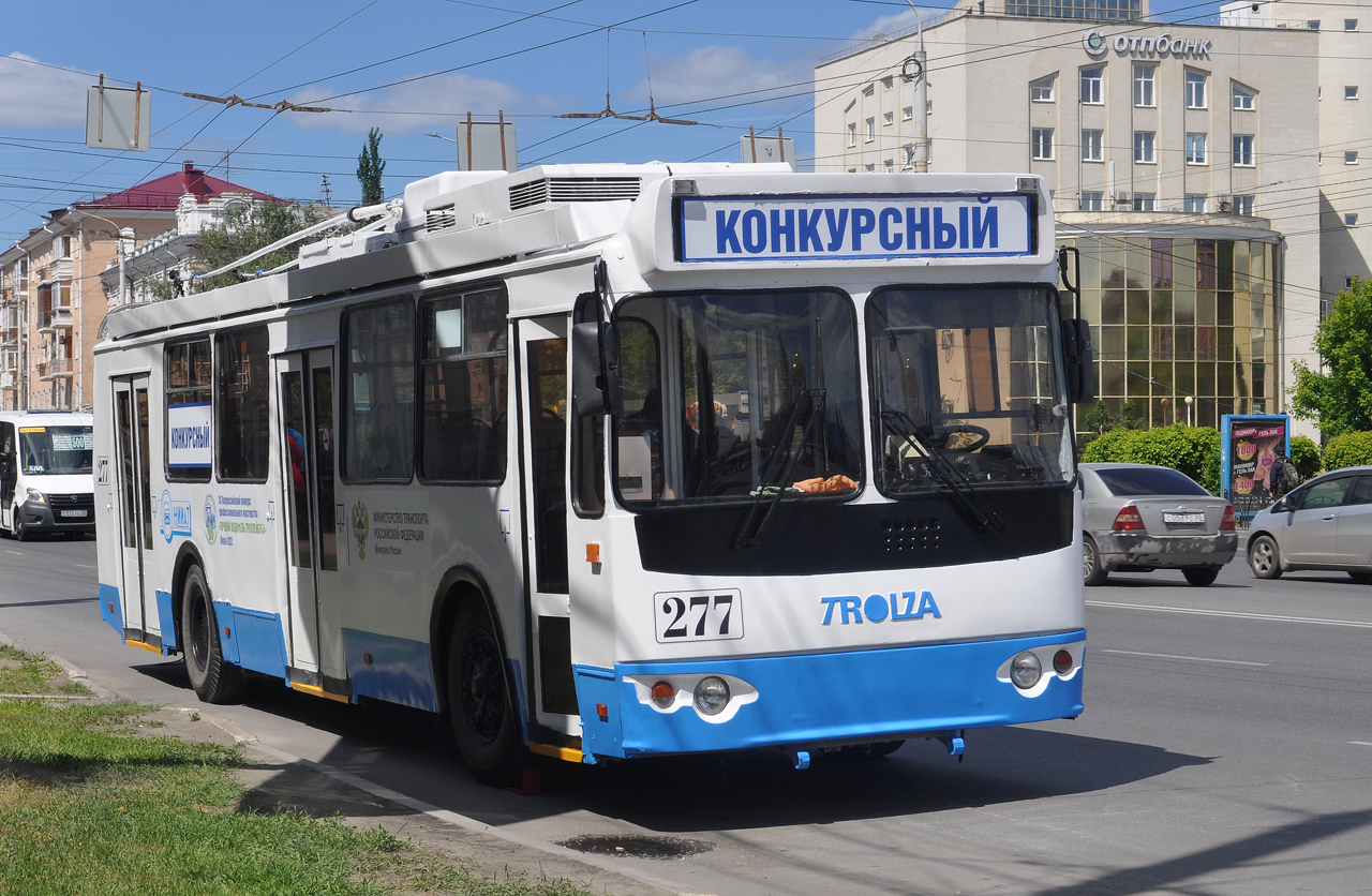 Омск, ЗиУ-682Г-016.03 № 277; Омск — 03-04.06.2022 — ХХ Всероссийский конкурс профессионального мастерства "Лучший водитель троллейбуса" Омск-2022