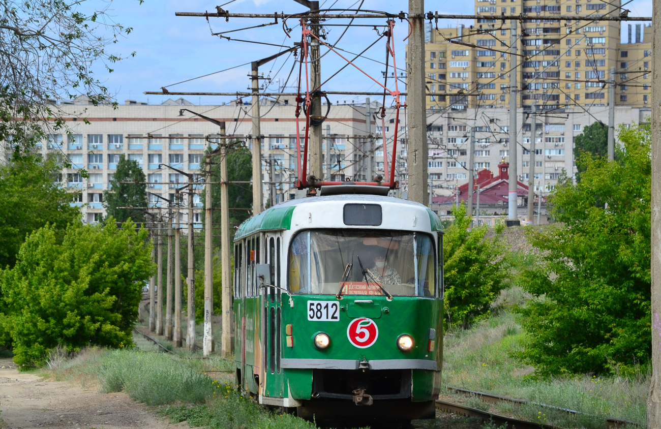 Волгоград, Tatra T3SU № 5812