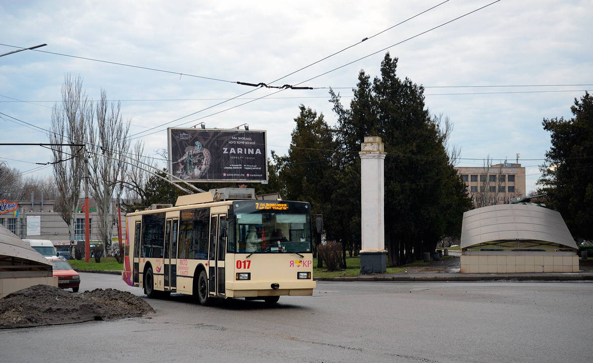 Krivij Rih, YMZ T1R (Т2P) č. 017 Krivij Rih, YMZ T1R (Т2P) č. 017
