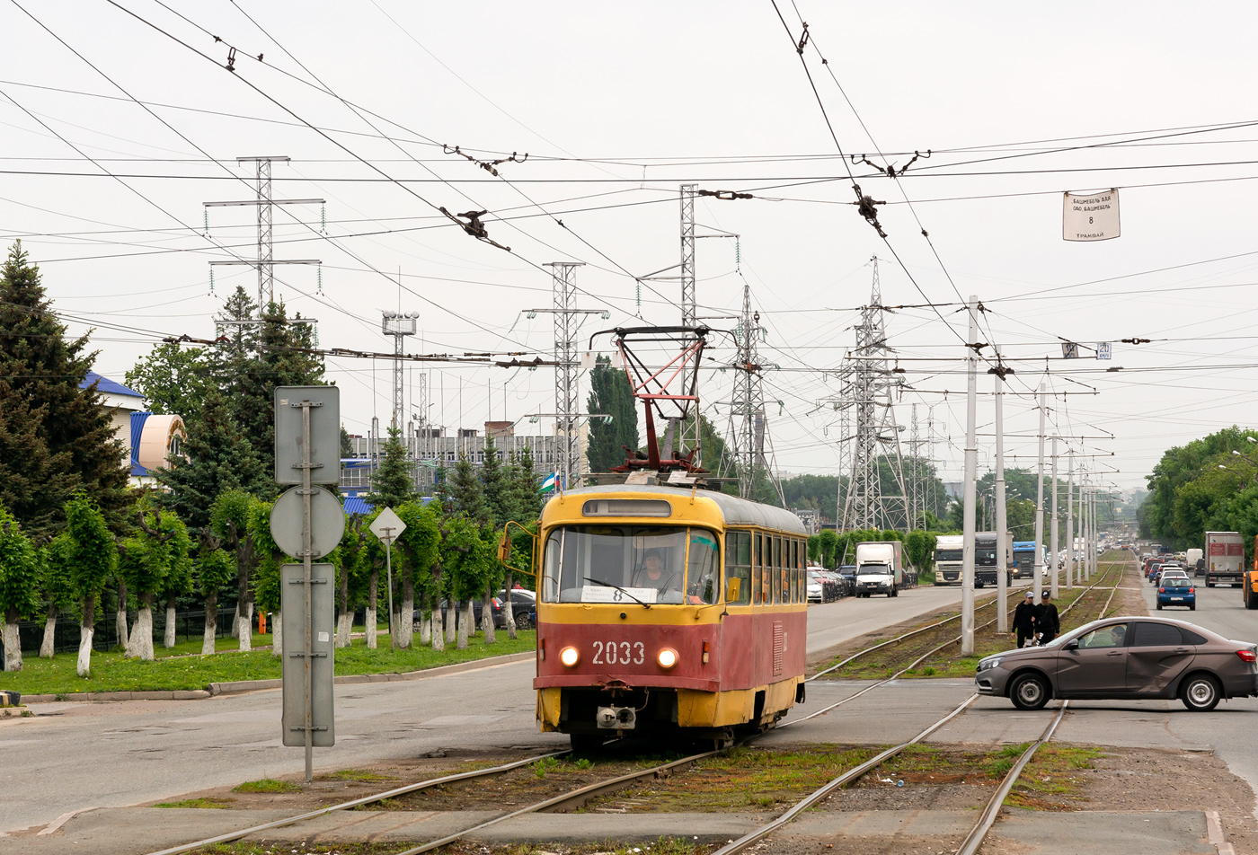 Уфа, Tatra T3D № 2033
