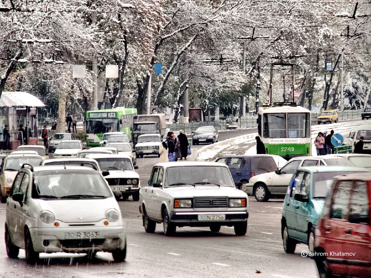 Ташкент, Tatra T6B5SU № 2749