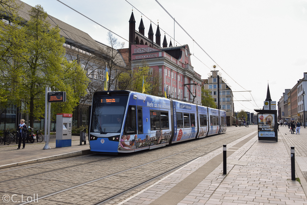 Росток, Vossloh 6N2 № 604