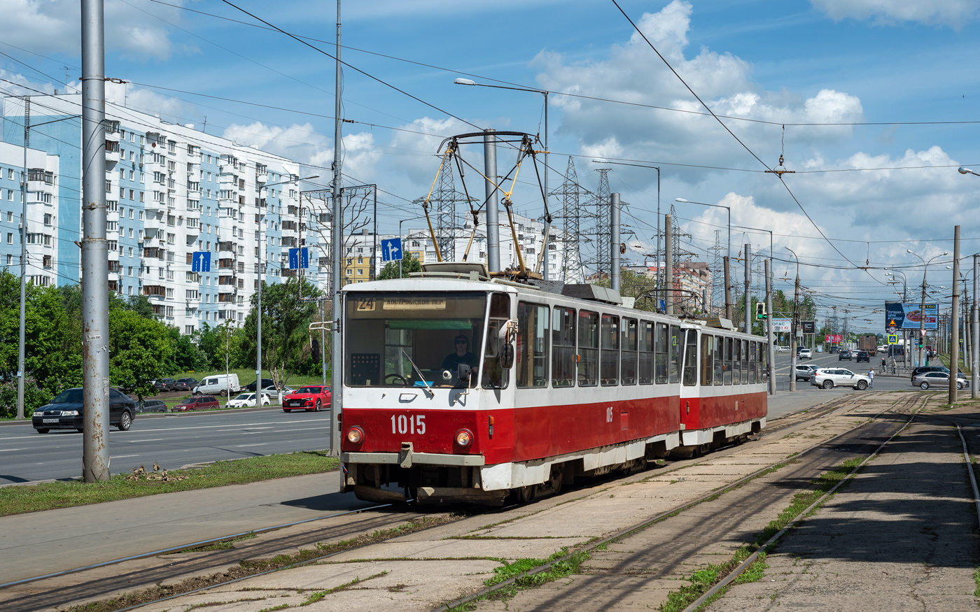 Самара, Tatra T6B5SU № 1015