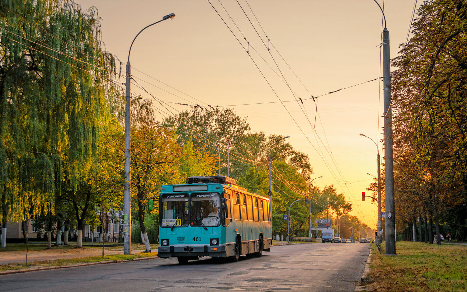 Чернигов, ЮМЗ Т2 № 461; Чернигов — Троллейбусные линии