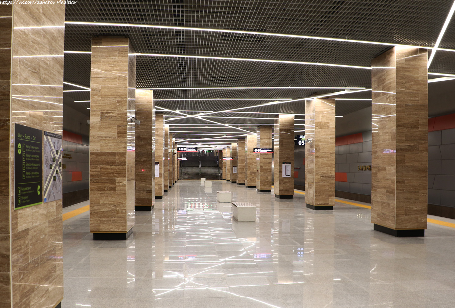 Алмати — Метрополитен — Линия 1 — Станции