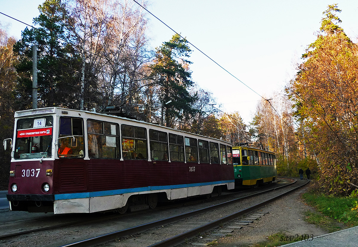 Новосибирск, 71-605 (КТМ-5М3) № 3037