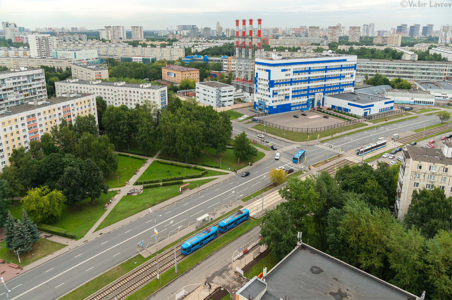 Москва — Виды с высоты; Москва — Трамвайные линии: СЗАО Москва — Виды с высоты; Москва — Трамвайные линии: СЗАО