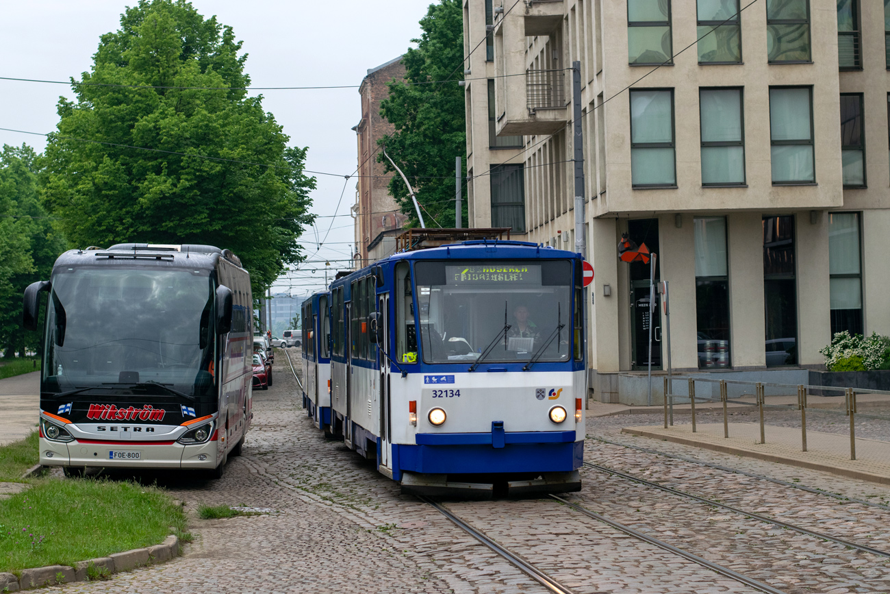 Рига, Tatra T6B5SU № 32134