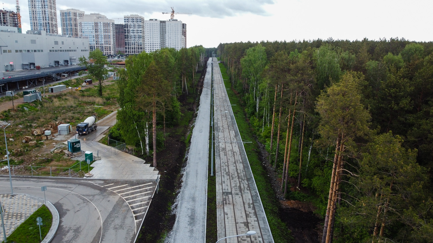 Екатеринбург — Строительство междугородной трамвайной линии Екатеринбург — Верхняя Пышма; Верхняя Пышма — Строительство междугородной трамвайной линии Екатеринбург — Верхняя Пышма