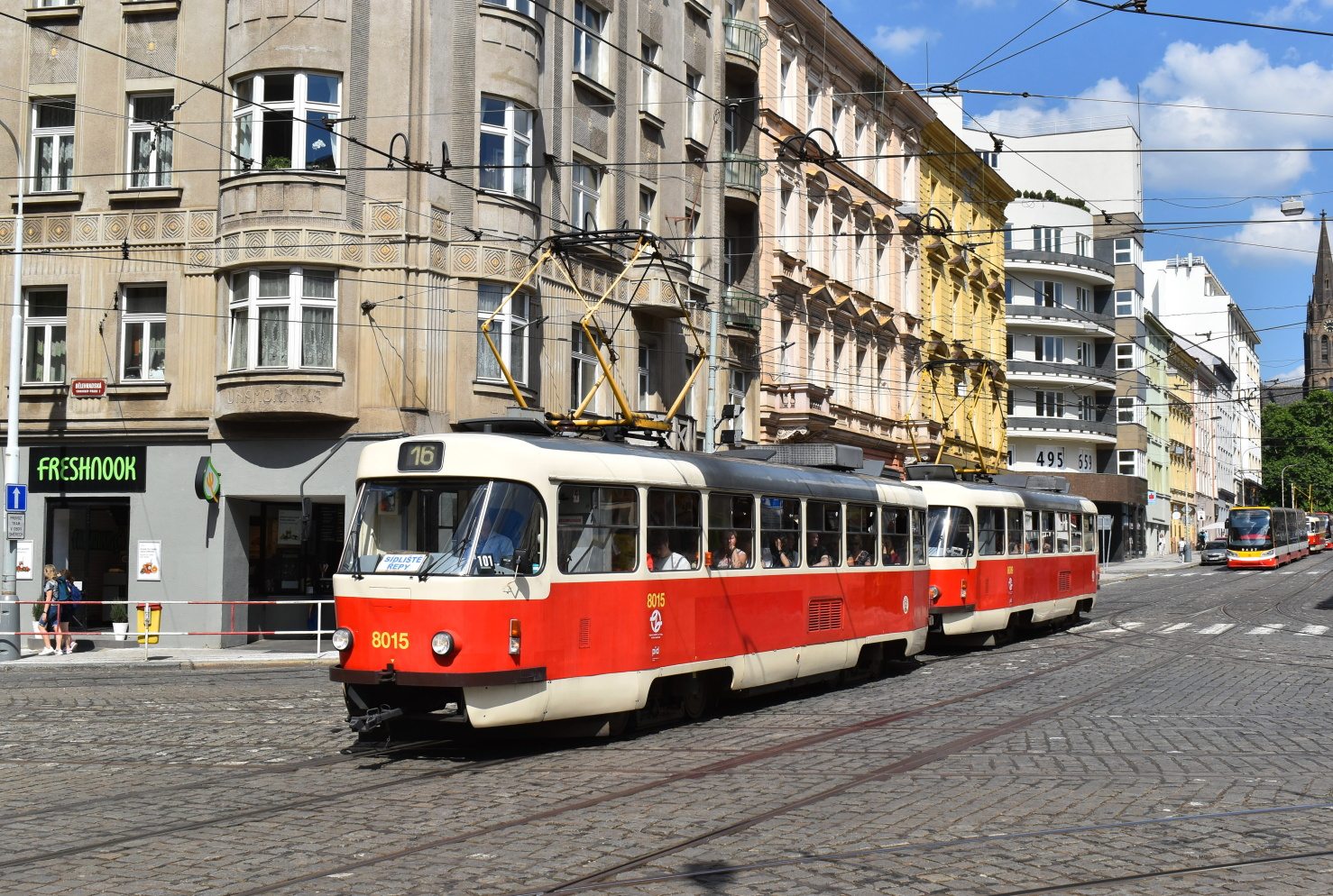 Prague, Tatra T3M2-DVC Br. 8015 Prague, Tatra T3M2-DVC Br. 8015