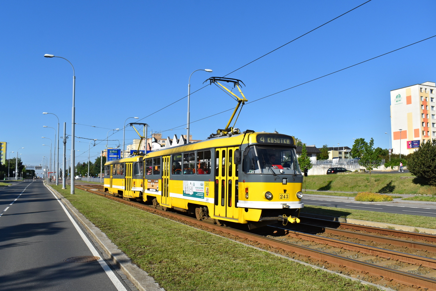 Пльзень, Tatra T3R.P № 243