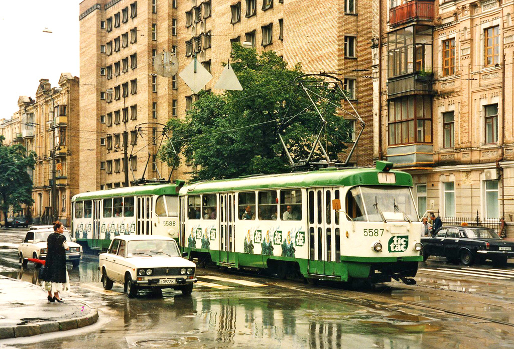 Киев, Tatra T3SU № 5587