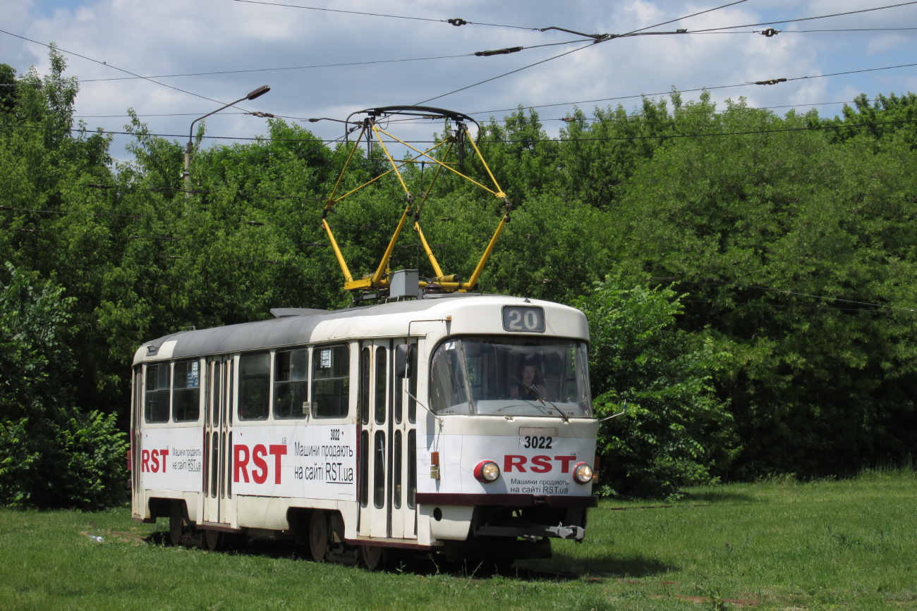 Харьков, Tatra T3SUCS № 3022