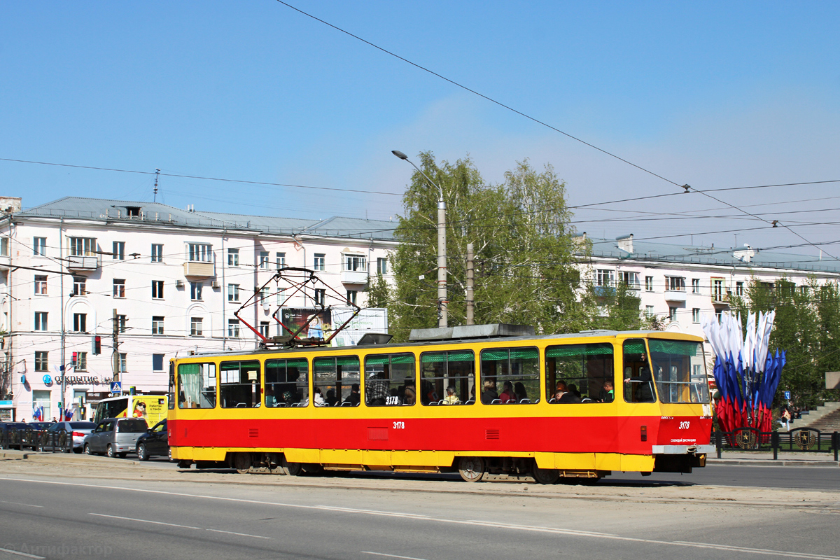 Барнаул, Tatra T6B5SU № 3178