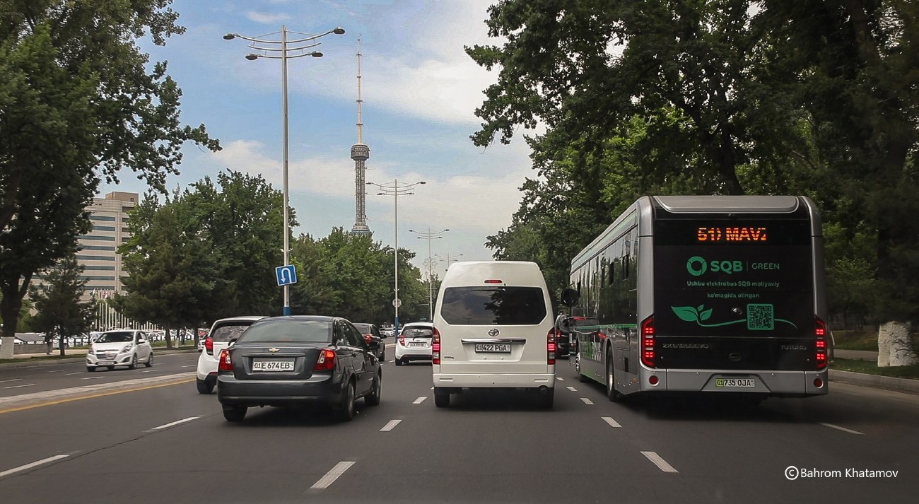 Ташкент, Yutong ZK6126BEVG № 08002