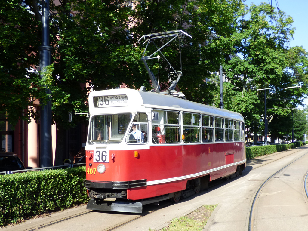 Warsaw, Konstal 13N № 407