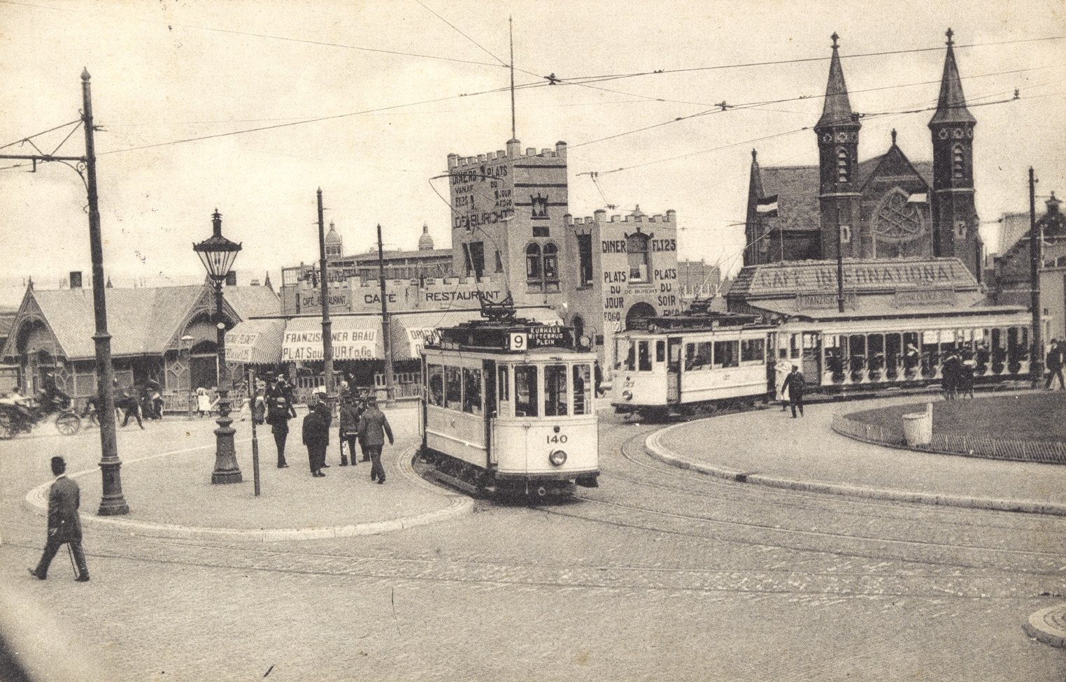 Гаага, Двухосный моторный Werkspoor № 140; Гаага — Старые фотографии