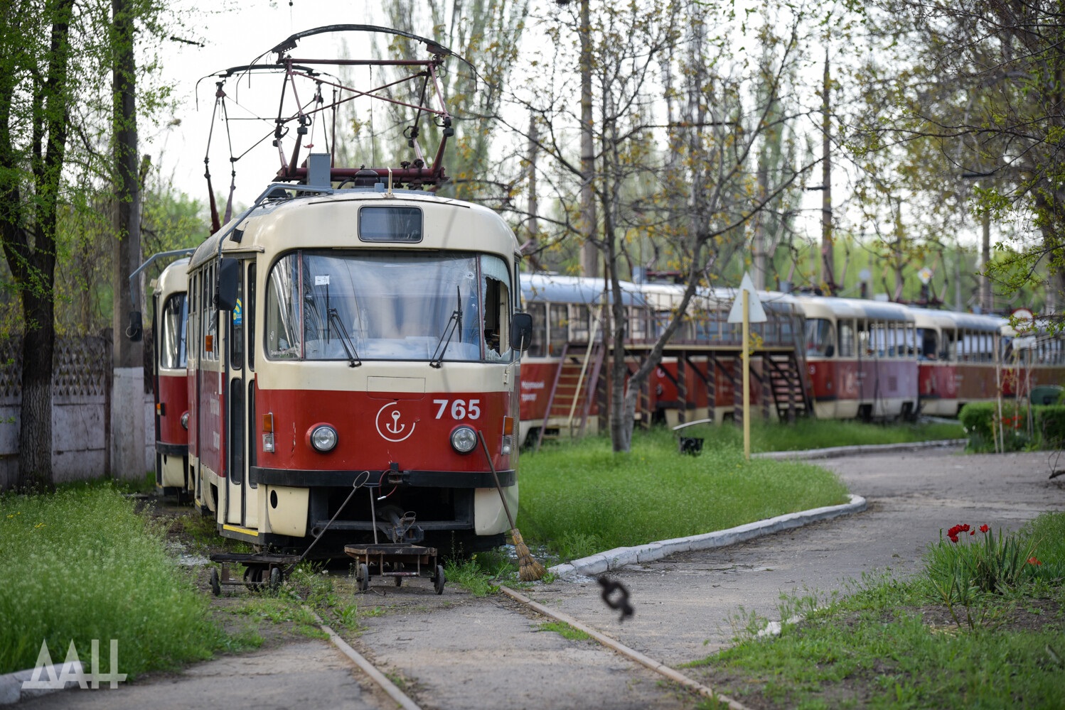 Мариуполь, Tatra T3SUCS № 765; Мариуполь — Последствия боевых действий 24.02.2022—20.05.2022 Мариуполь, Tatra T3SUCS № 765; Мариуполь — Последствия боевых действий 24.02.2022—20.05.2022