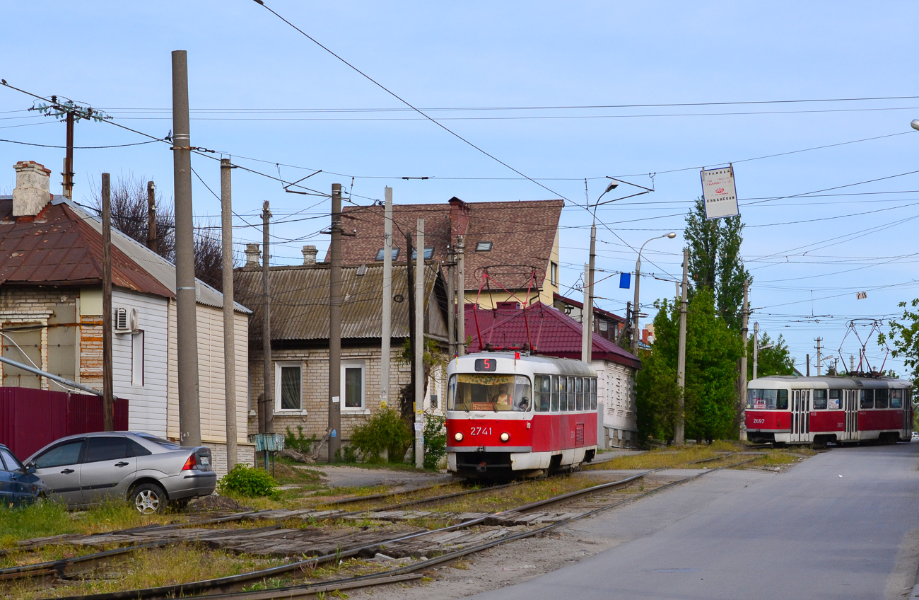 Волгоград, Tatra T3SU № 2741
