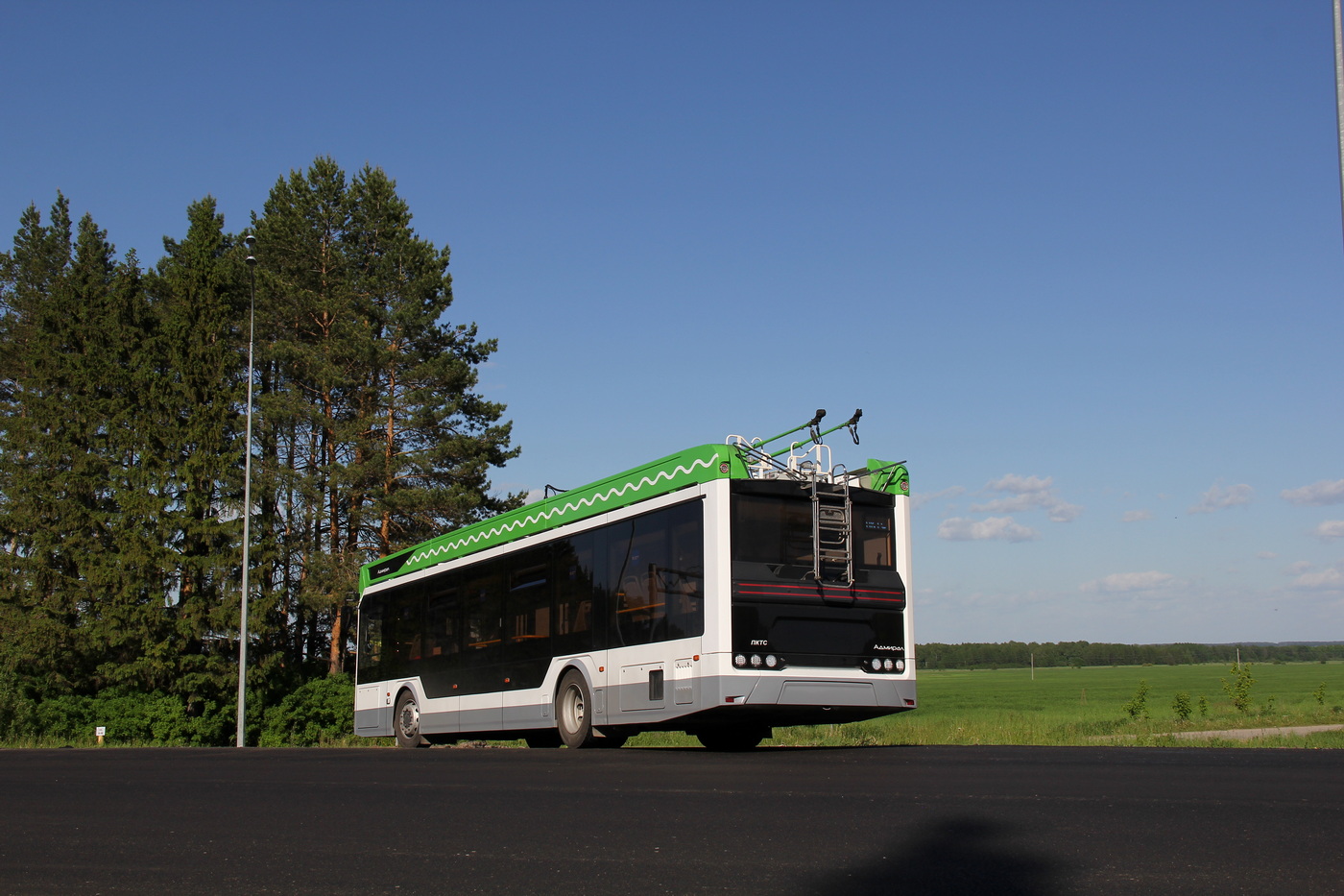 Йошкар-Ола, ПКТС-6281.01 «Адмирал» № 349; Йошкар-Ола — Презентация и обкатка троллейбуса 6281.01 "Адмирал"