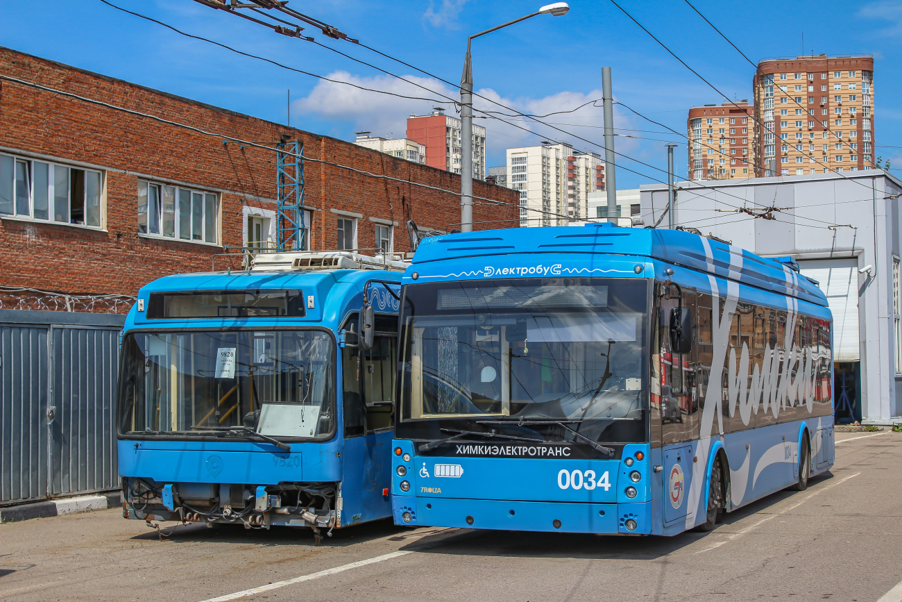 Химки, Тролза-5265.02 «Мегаполис» № 0034