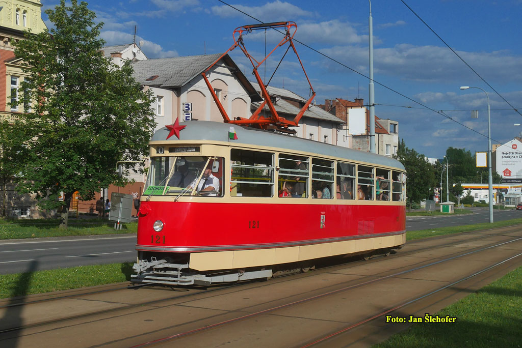 Plzeň, Tatra T1 Br. 121 Plzeň, Tatra T1 Br. 121