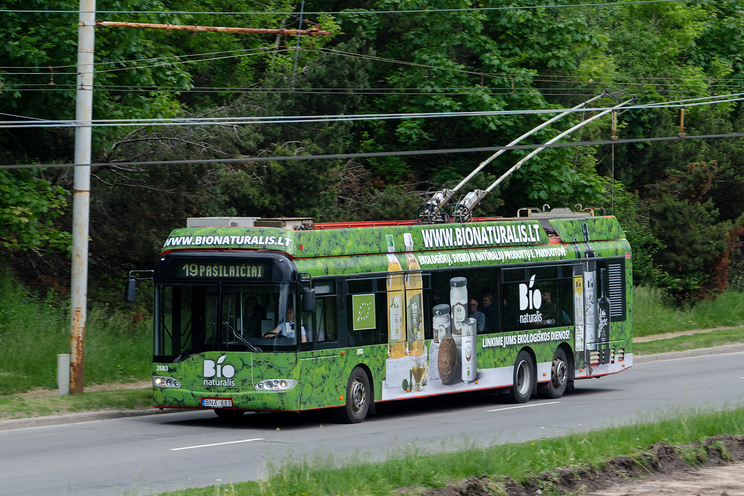 Vilna, Solaris Trollino II 15 AC # 2683