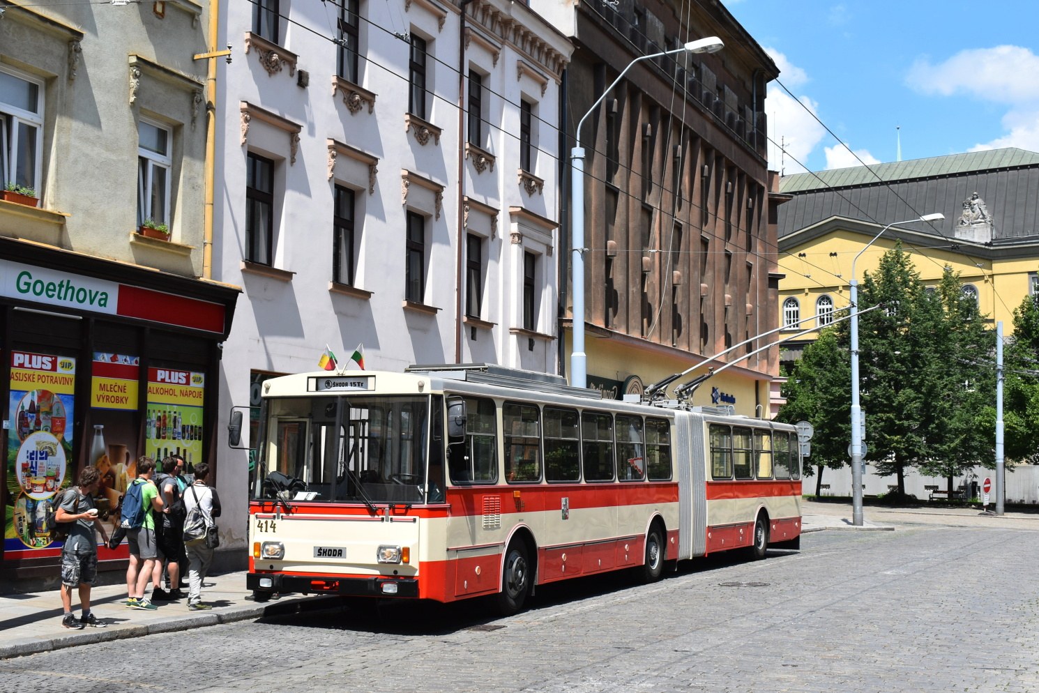 Пльзень, Škoda 15Tr02/6 № 414