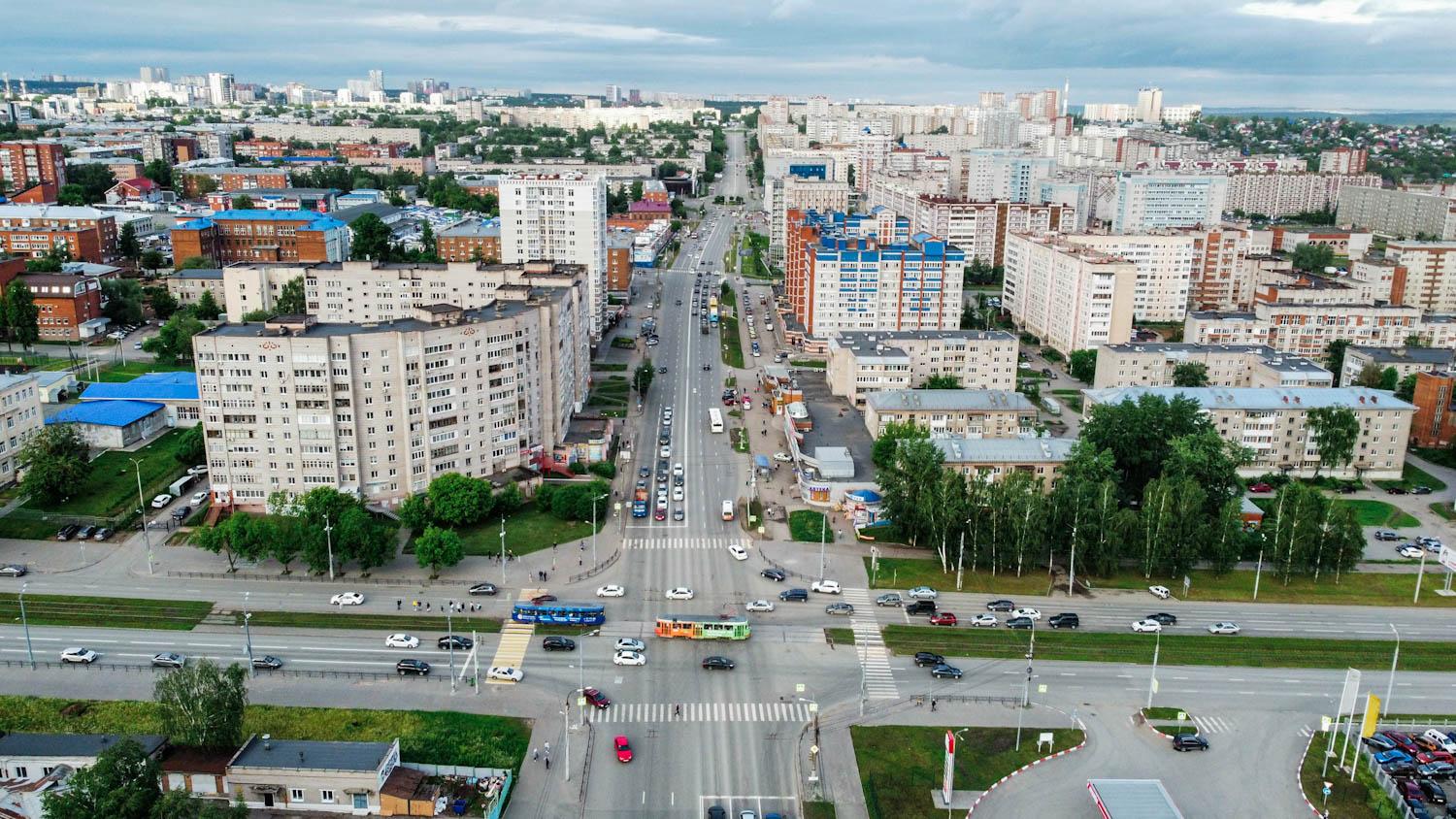იჟევსკი — Electric transit lines