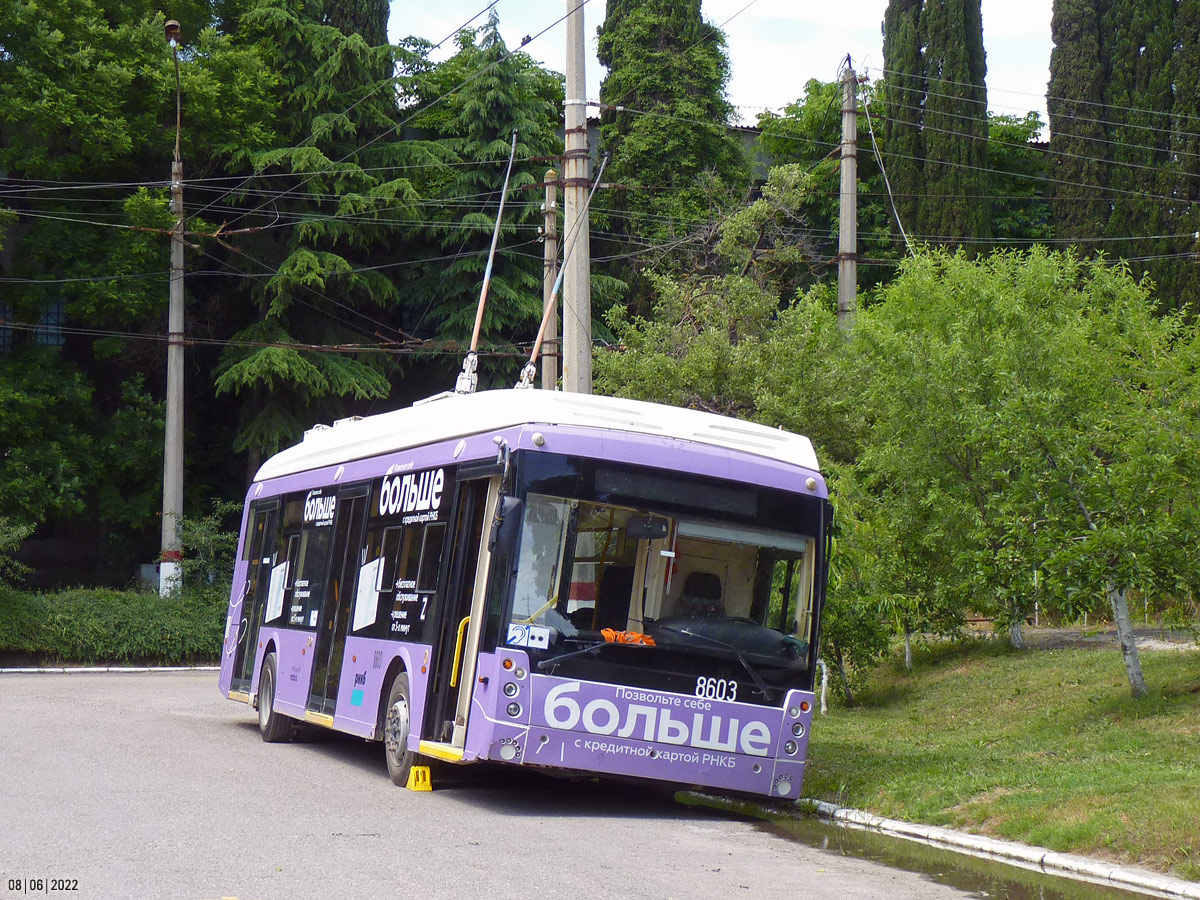 Крымский троллейбус, Тролза-5265.05 «Мегаполис» № 8603
