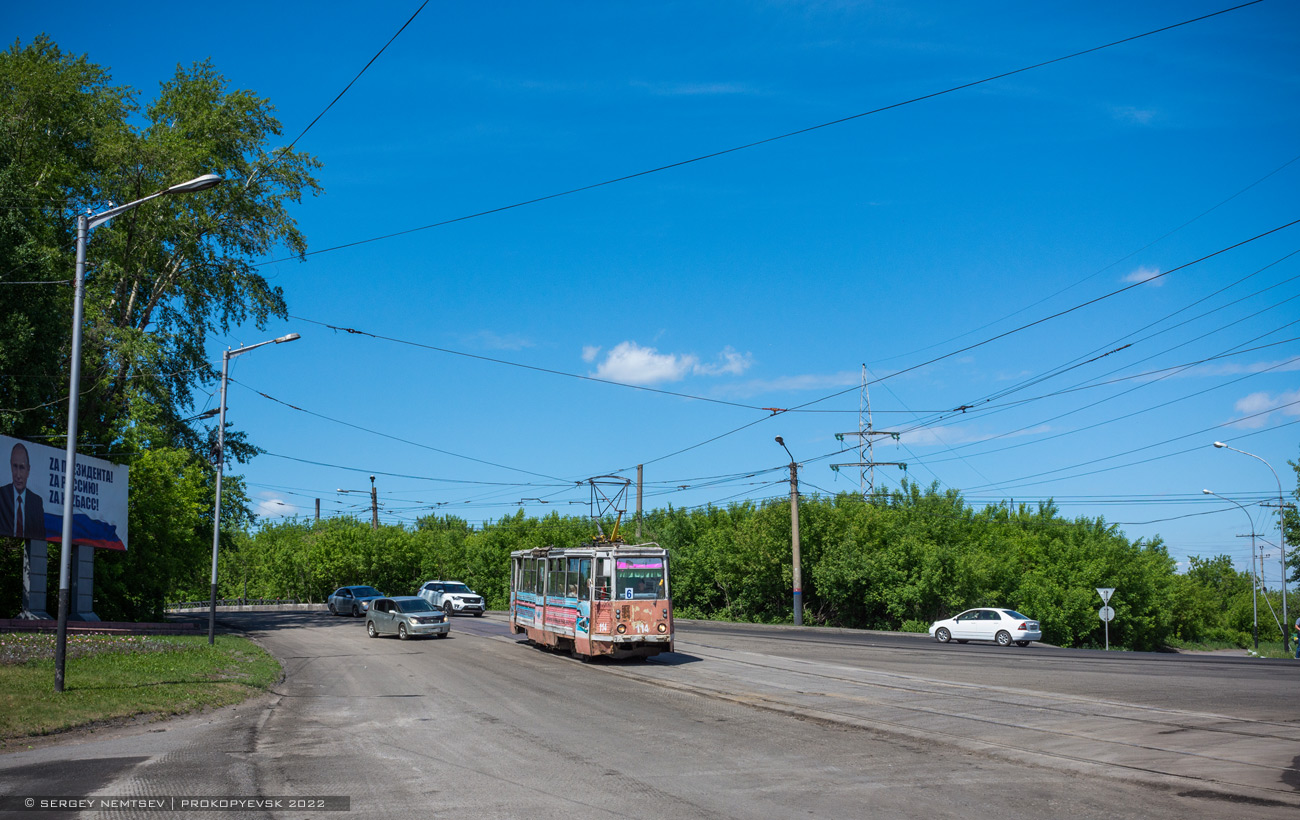 Прокопьевск, 71-605 (КТМ-5М3) № 114