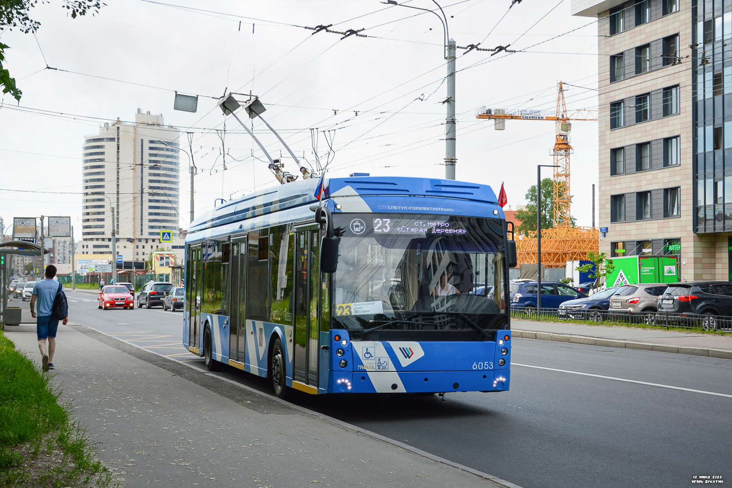 Санкт-Петербург, Тролза-5265.08 «Мегаполис» № 6053