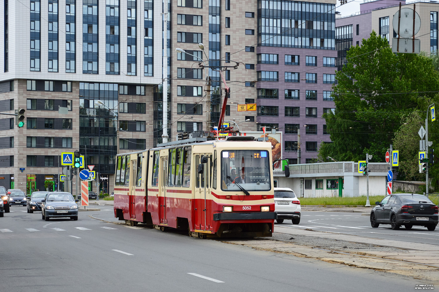 Санкт-Пецярбург, ЛВС-86К № 5052 Санкт-Пецярбург, ЛВС-86К № 5052