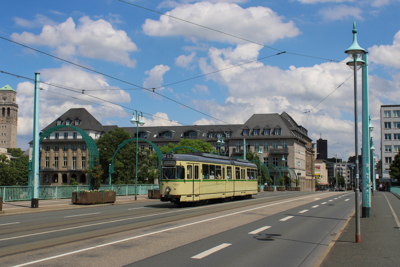 Бохум – Гельзенкирхен, Duewag GT6ZR № 40 Бохум – Гельзенкирхен, Duewag GT6ZR № 40