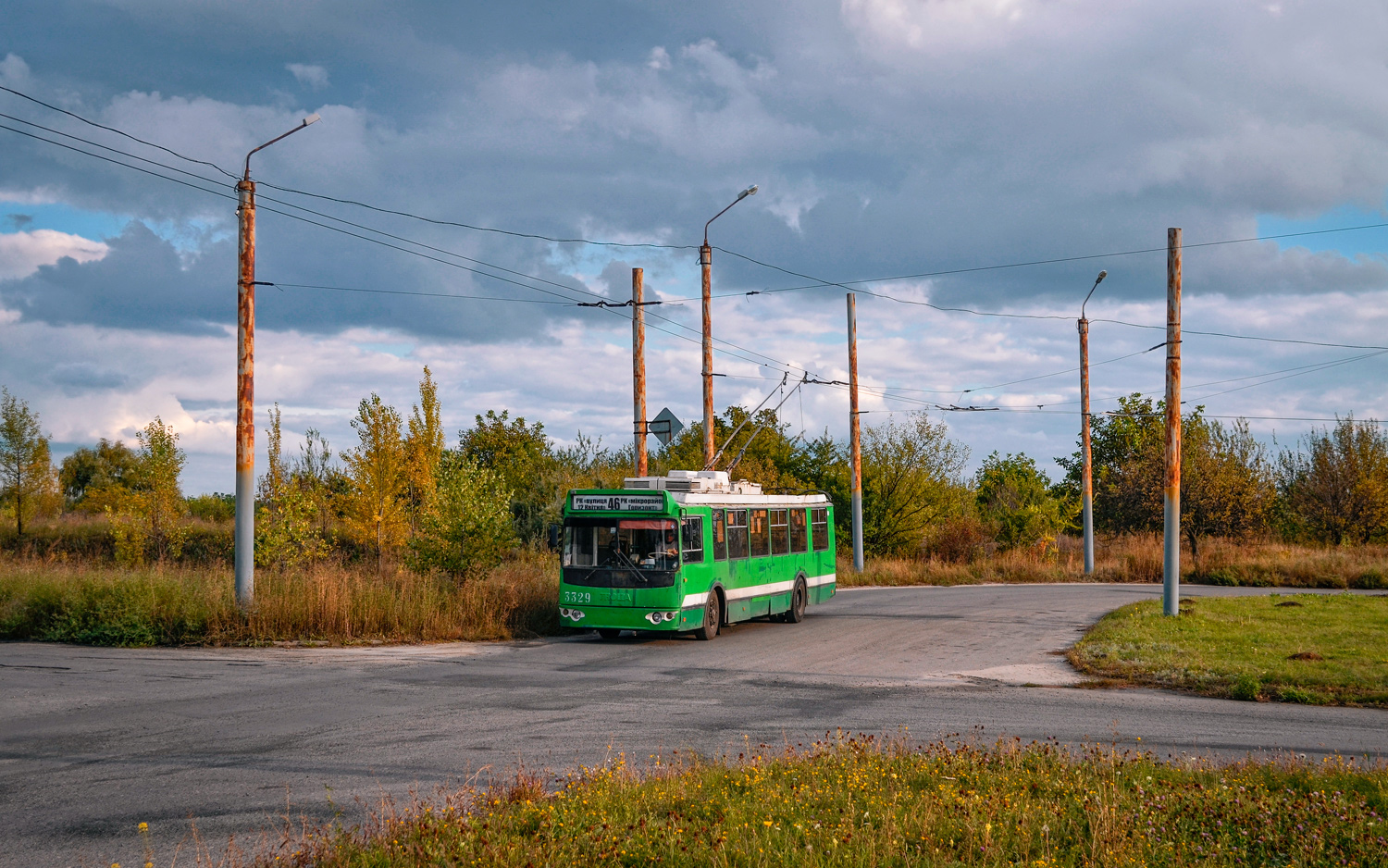 Harkova, ZiU-682G-016.02 # 3329; Harkova — Route terminals