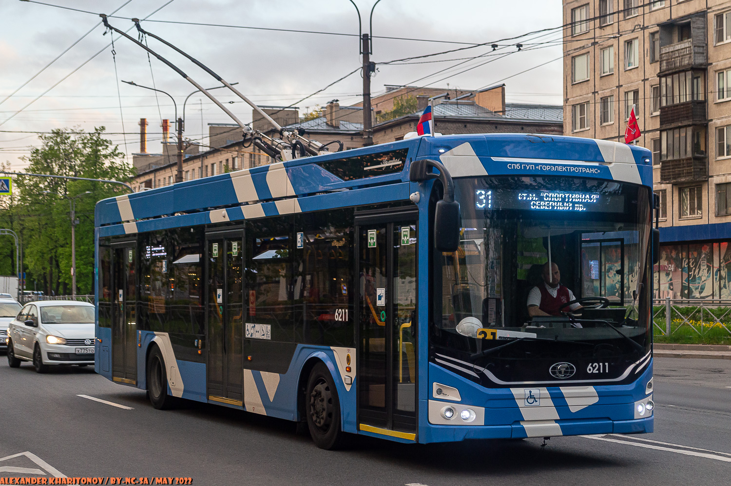 Санкт-Петербург, ПКТС-6281.00 «Адмирал» № 6211