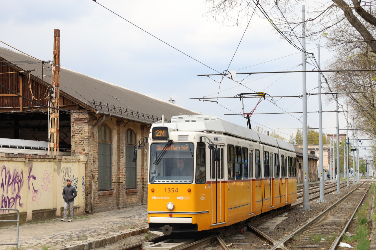 Будапешт, Ganz-Hunslet KCSV7 № 1354