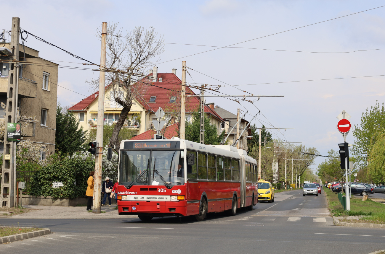 Будапешт, Ikarus 435.81F № 305