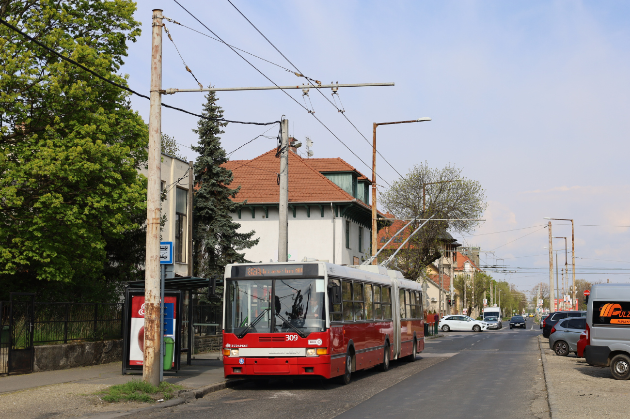Будапешт, Ikarus 435.81F № 309