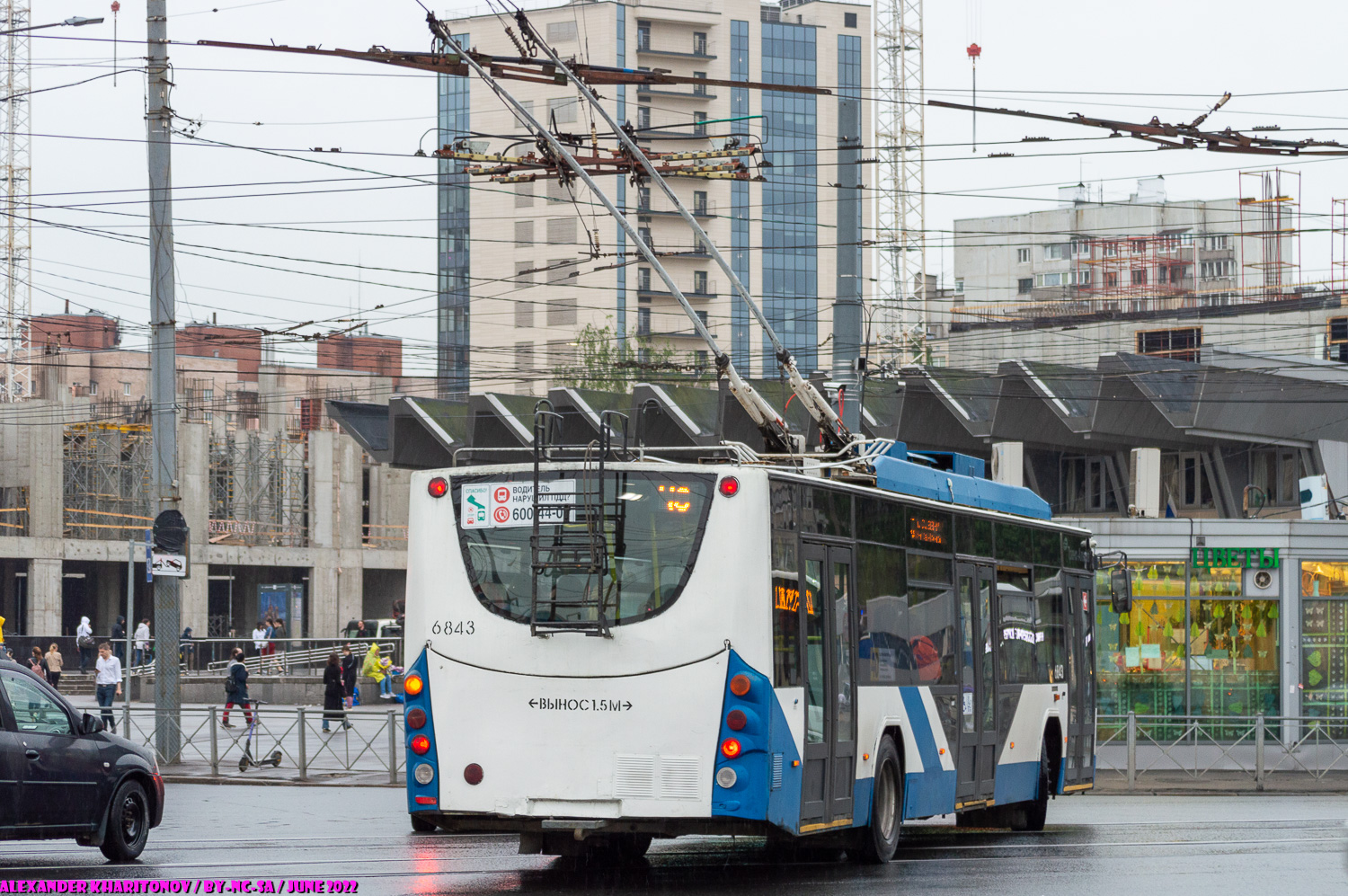 Санкт-Петербург, ВМЗ-5298.01 «Авангард» № 6843