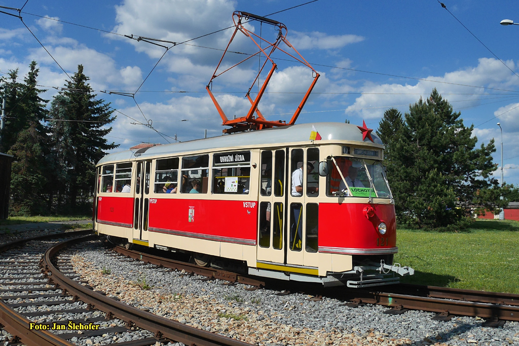 Plzeň, Tatra T1 Br. 121 Plzeň, Tatra T1 Br. 121