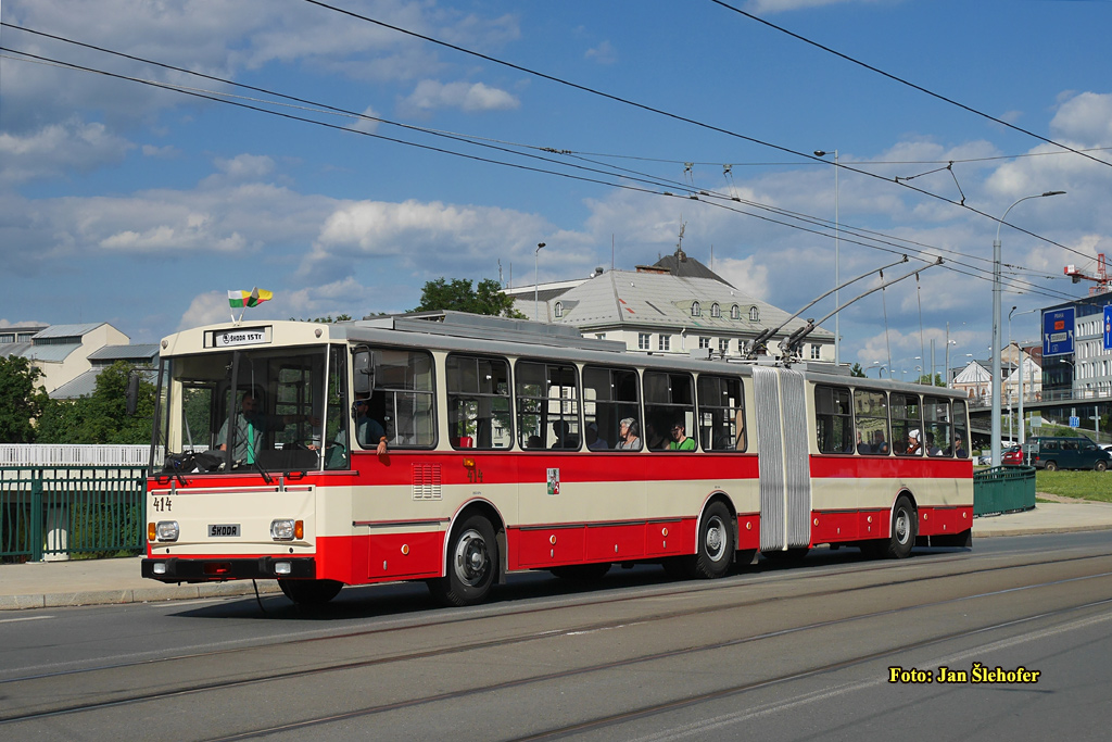 Пльзень, Škoda 15Tr02/6 № 414