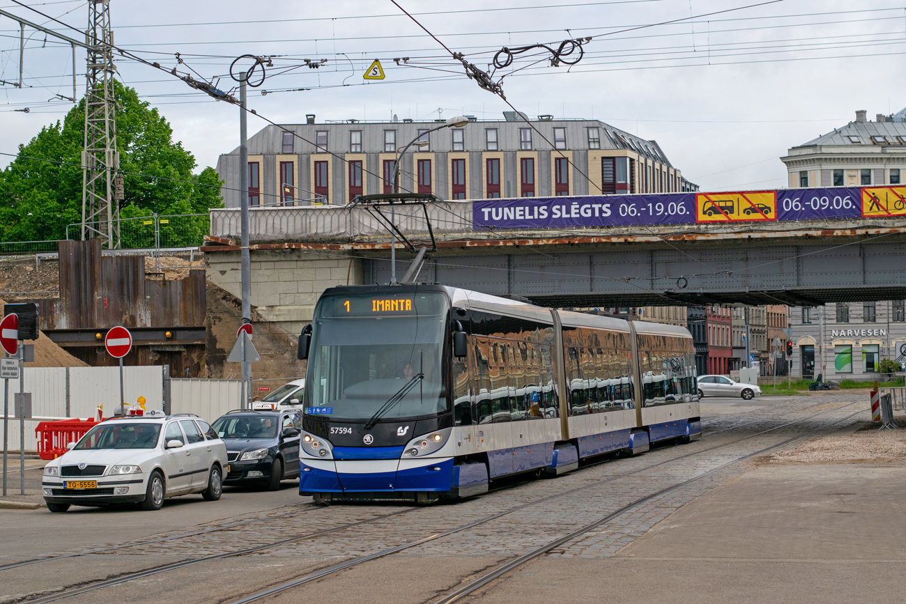 Рига, Škoda 15T2 ForCity Alfa Riga № 57594