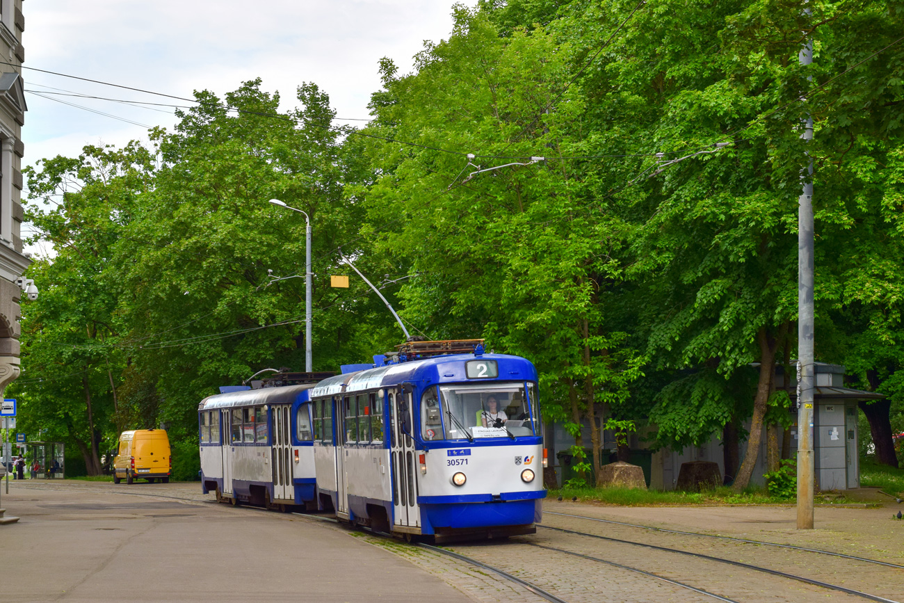 Рига, Tatra T3A № 30571