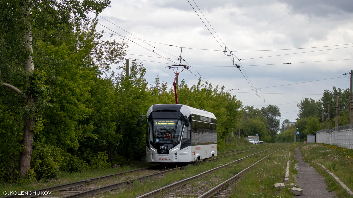 Красноярск, 71-911ЕМ «Львёнок» № 0015