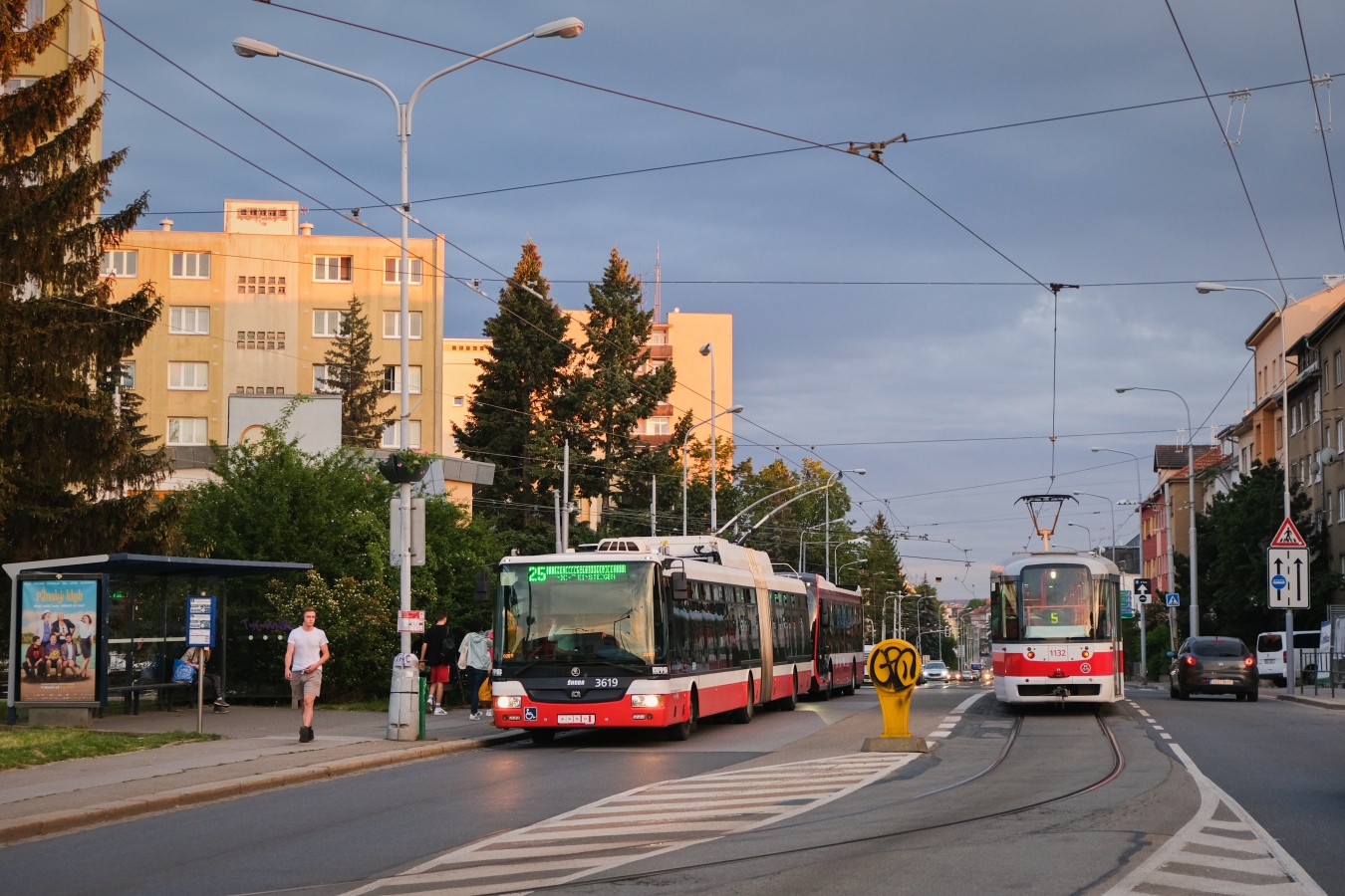 Брно, Škoda 31Tr SOR № 3619